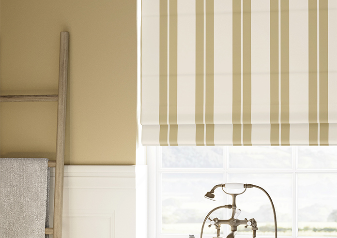 The British Stripe Co. Edward, Derwent No.1 - Twist&Fit Roman Blind - Image 5